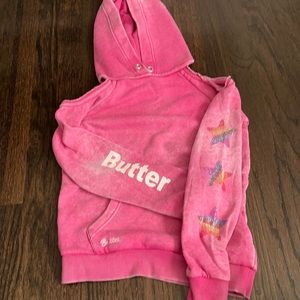 Butter cold shoulder sweatshirt